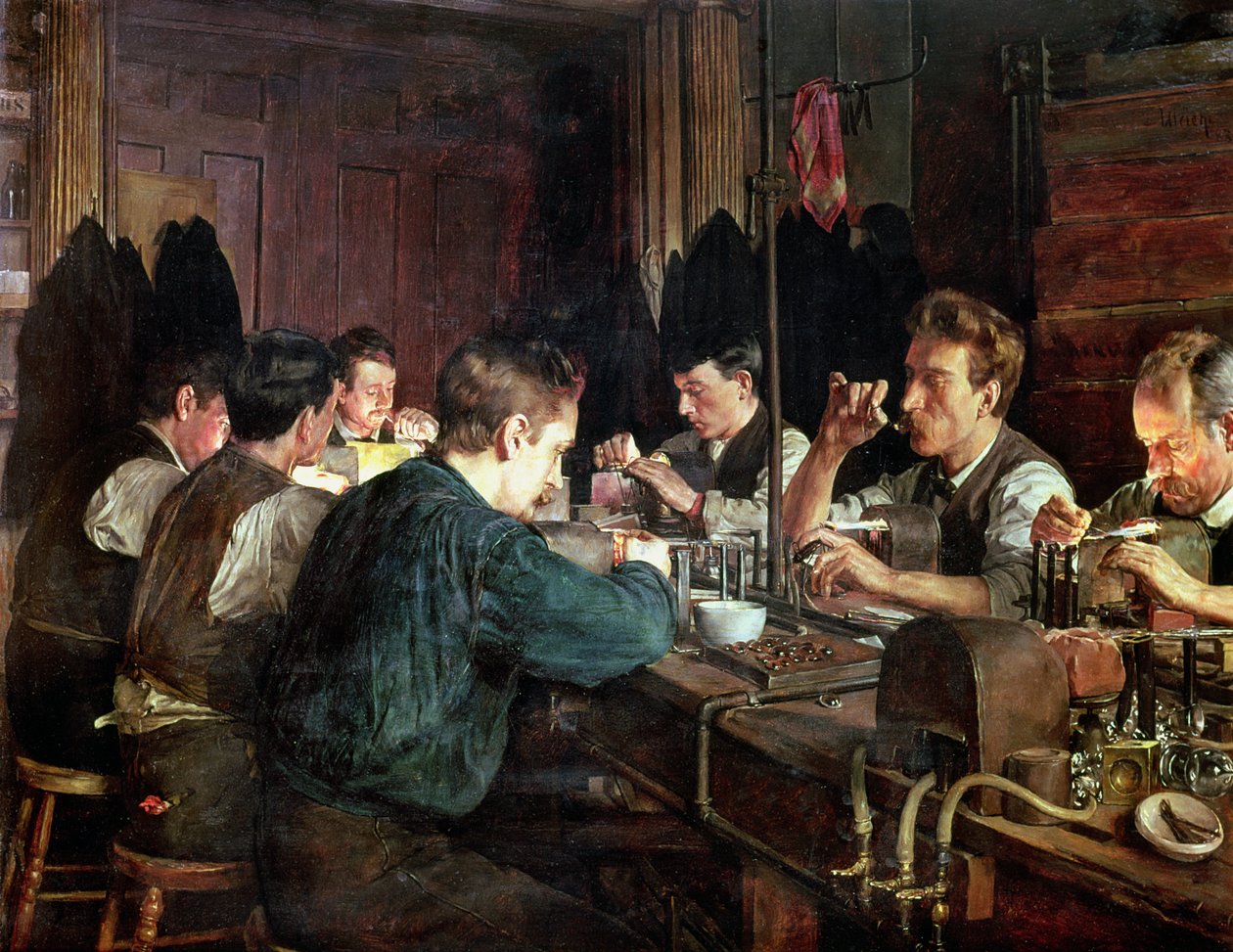 Glaspusterne, 1883 af Charles Frederic Ulrich