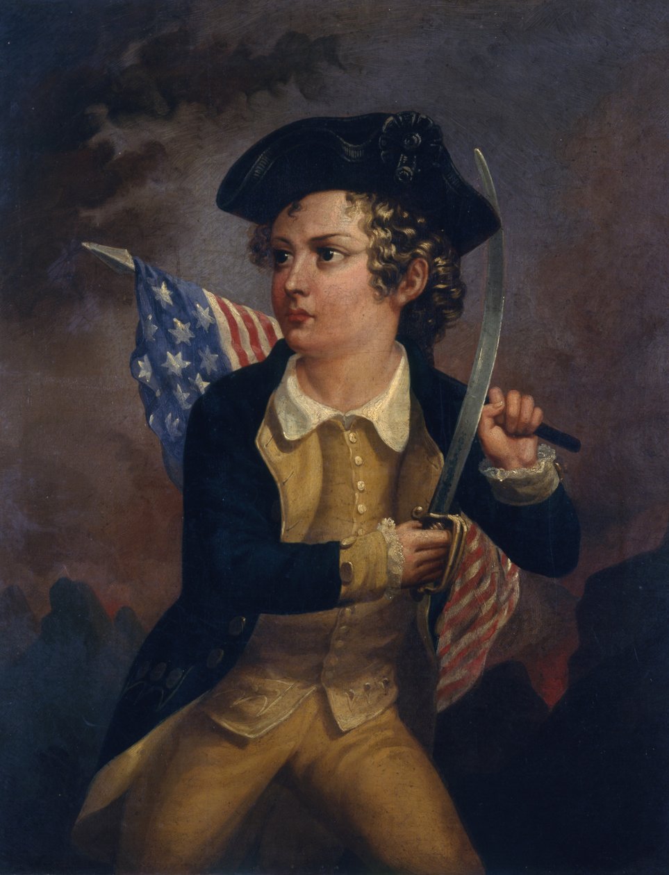 Ung 76, c. 1855 af Charles G. Crehen