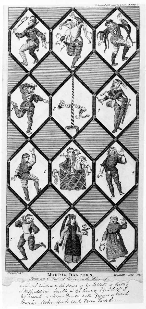 Morris dansere af Charles Grignion