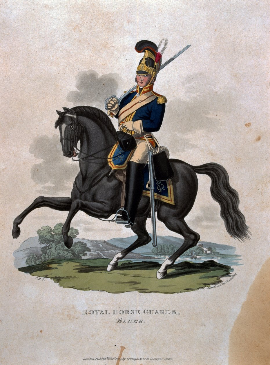 En soldat fra Royal Horse Guards, fra 