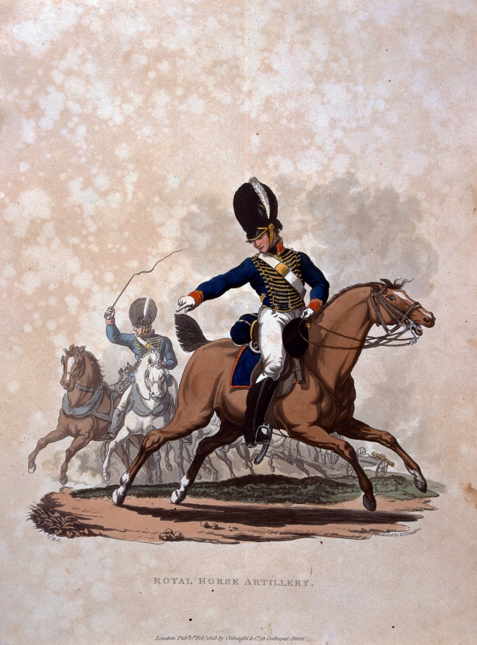 Royal Horse Artillery, fra 
