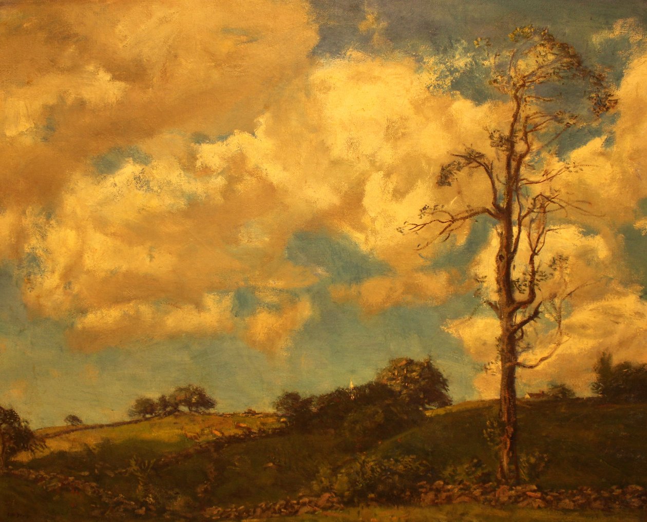 Sommerskyer af Charles Harold Davis