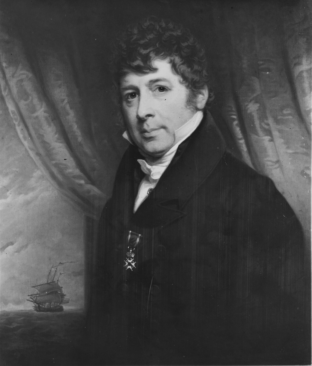 Portræt af Hendrik Doeff (1764 - 1837) af Charles Howard Hodges