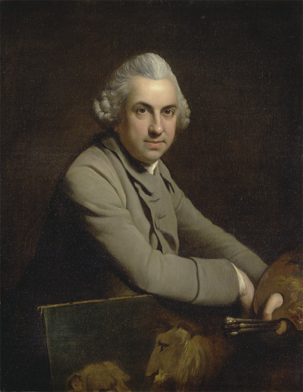 Selvportræt af Charles Catton