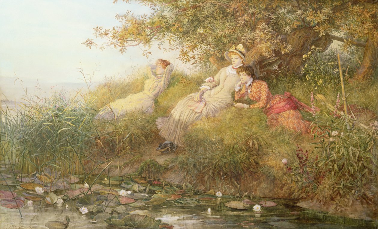 Lotusæderne, 1893 af Charles J. Staniland