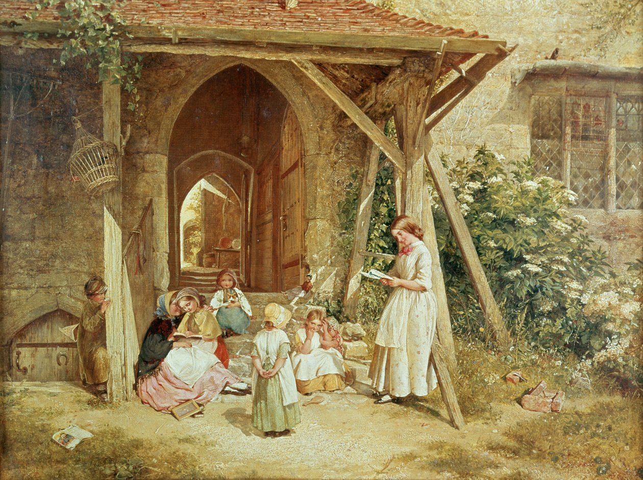 Skoleundervisning, 1857 af Charles James Lewis