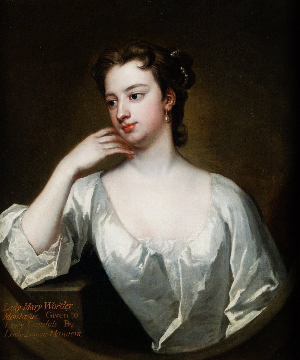 Lady Mary Wortley Montagu (1689-1762) af Charles Jervas