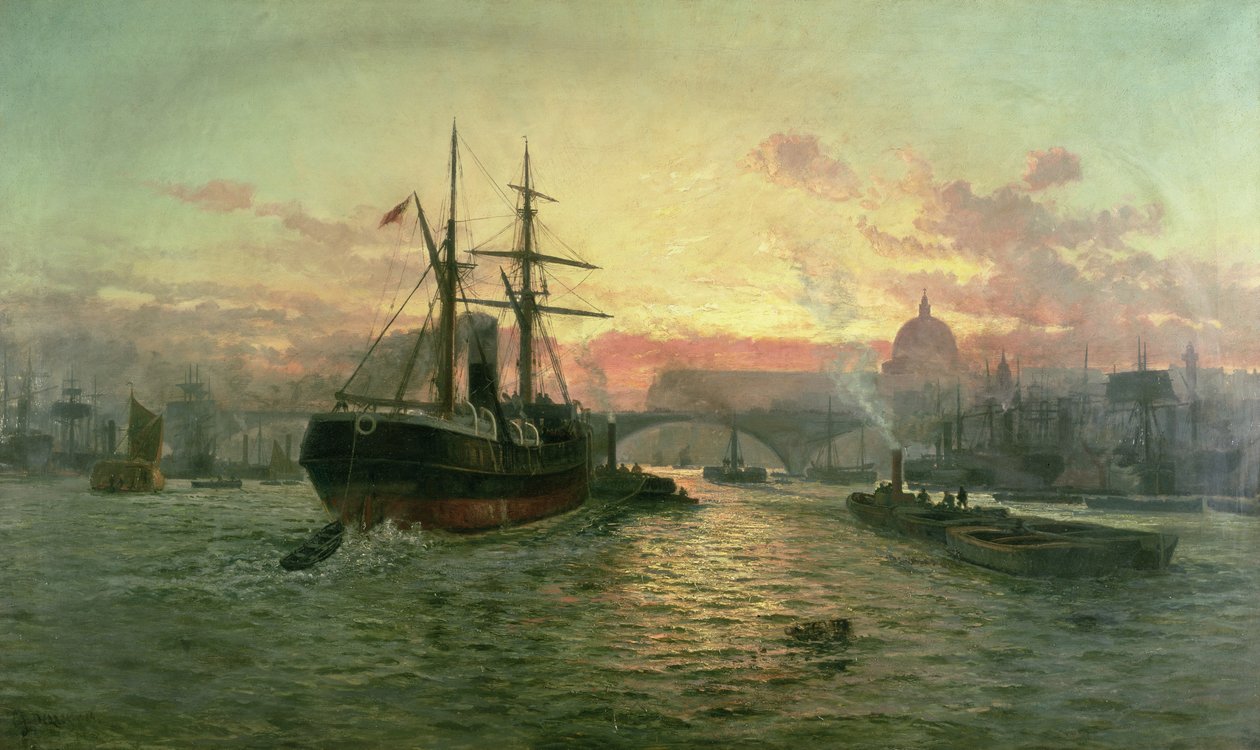 London Bridge af Charles John de Lacy