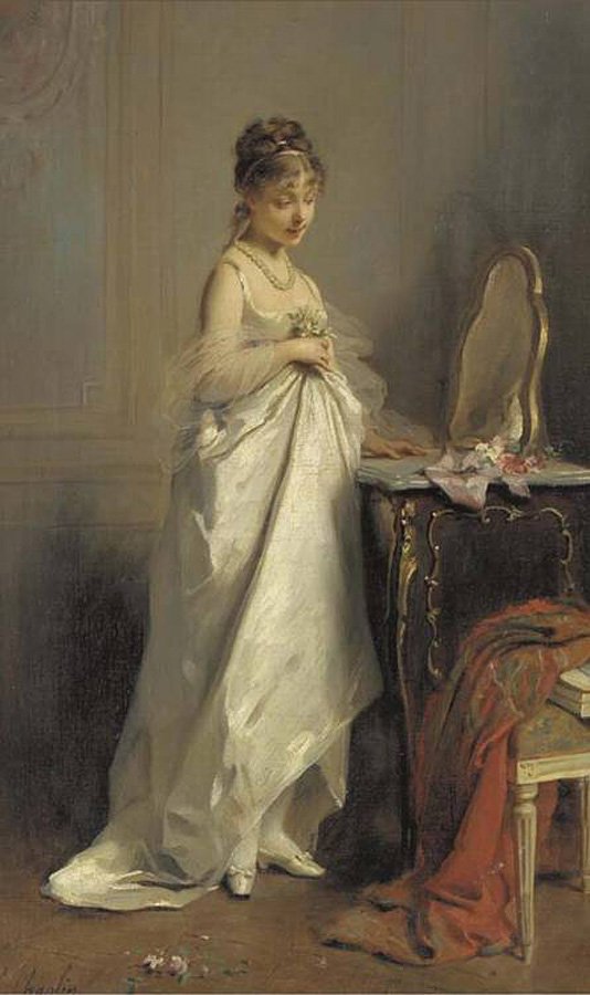 Afspejling af Charles Joshua Chaplin