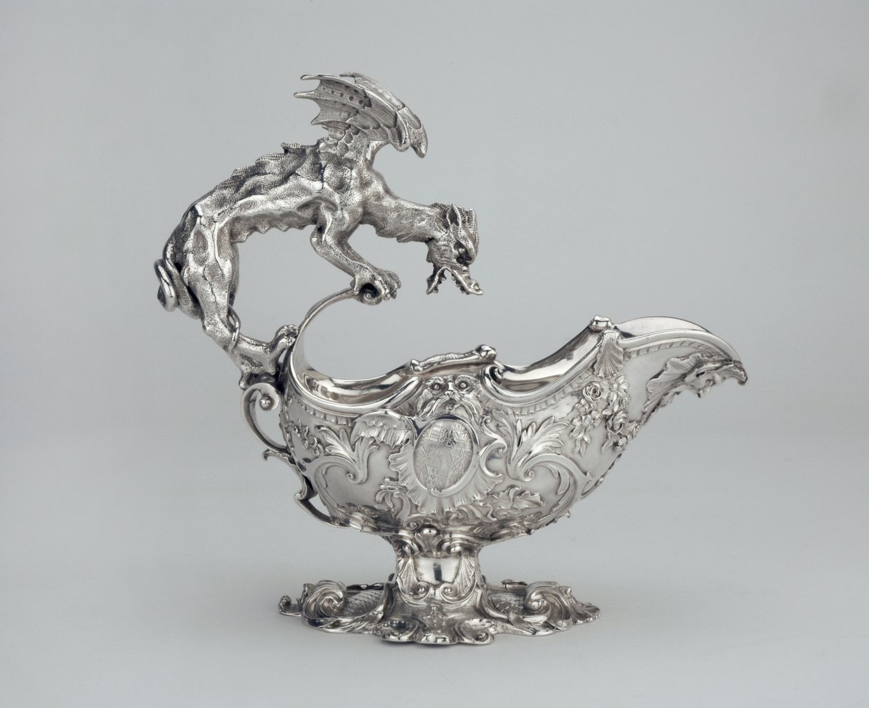 Saucebåd c. 1740 (sølv) af Charles Kandler