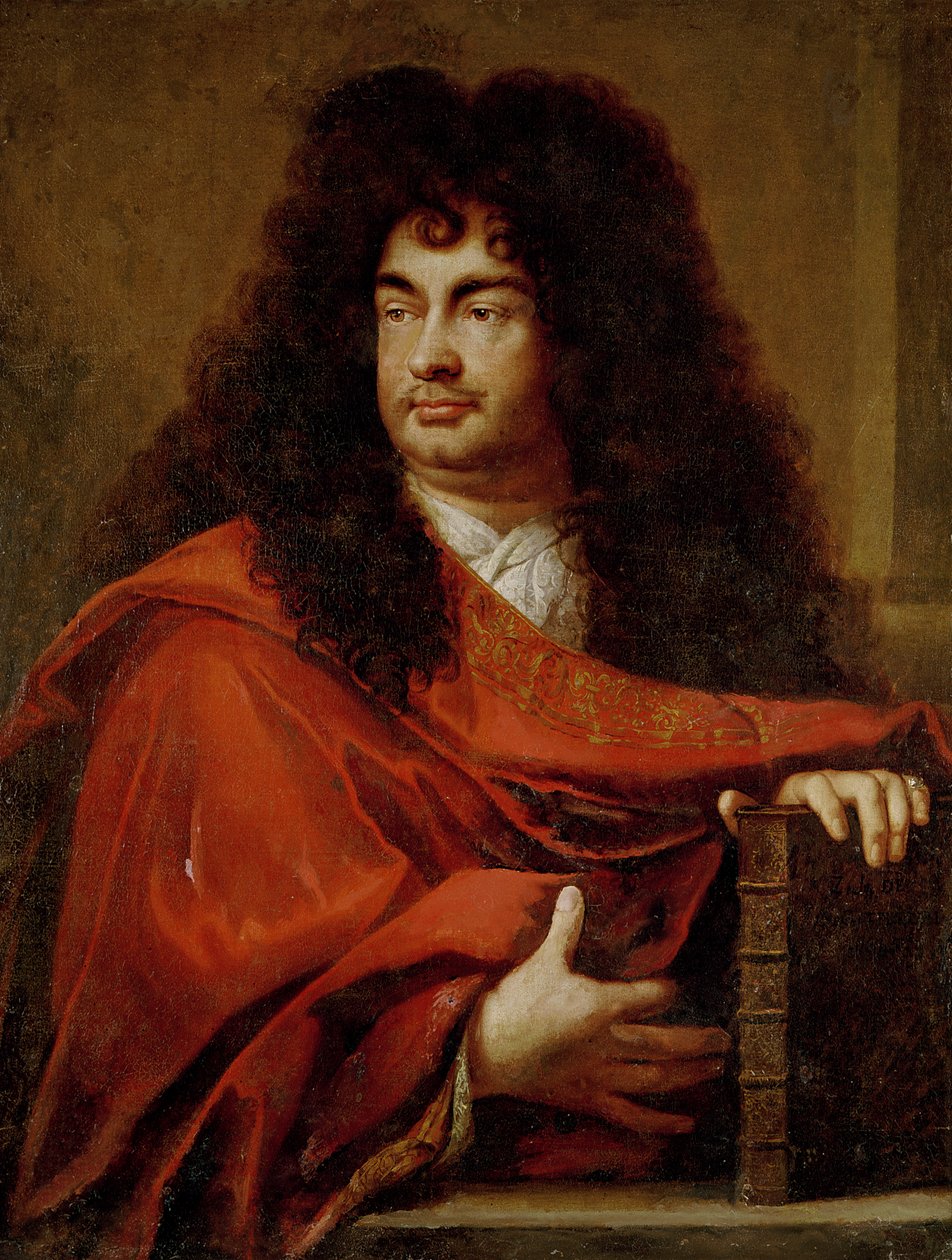 Portræt af Montfleury (1600-67) af Charles Le Brun