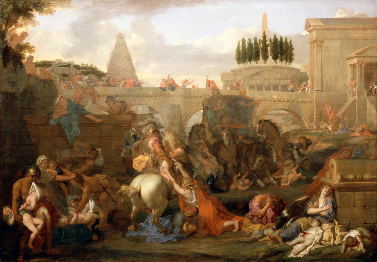 De uskyldiges massakre af Charles Le Brun