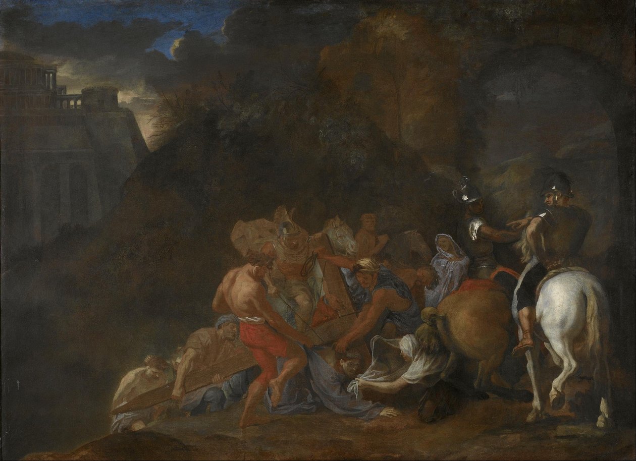 Vejen til Golgata af Charles Le Brun