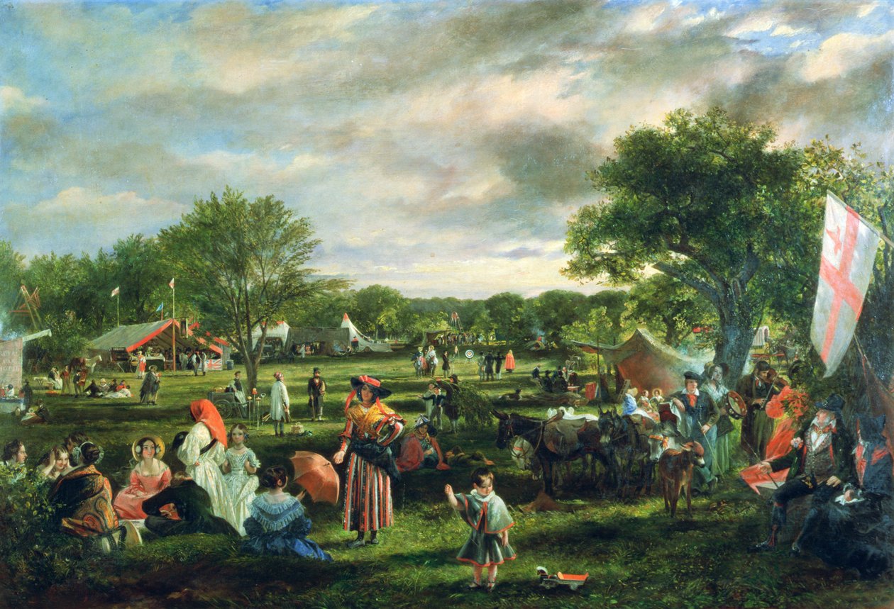 Fairlop Fair af Charles Robert Leslie