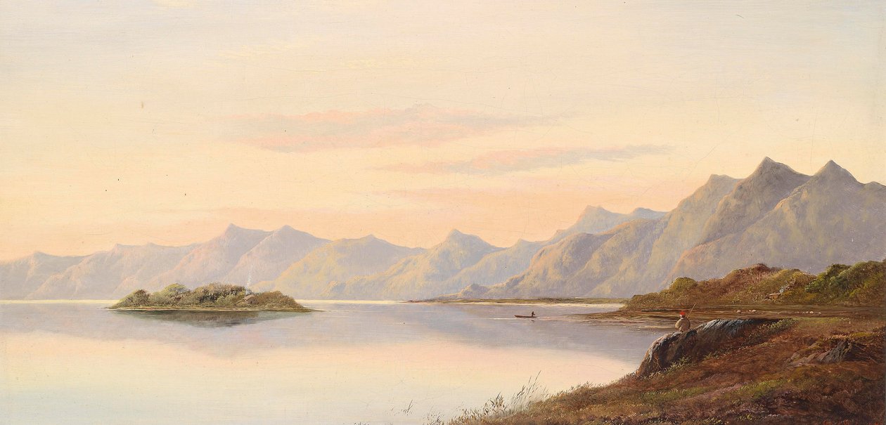 Skotsk landskab af Charles Robert Leslie