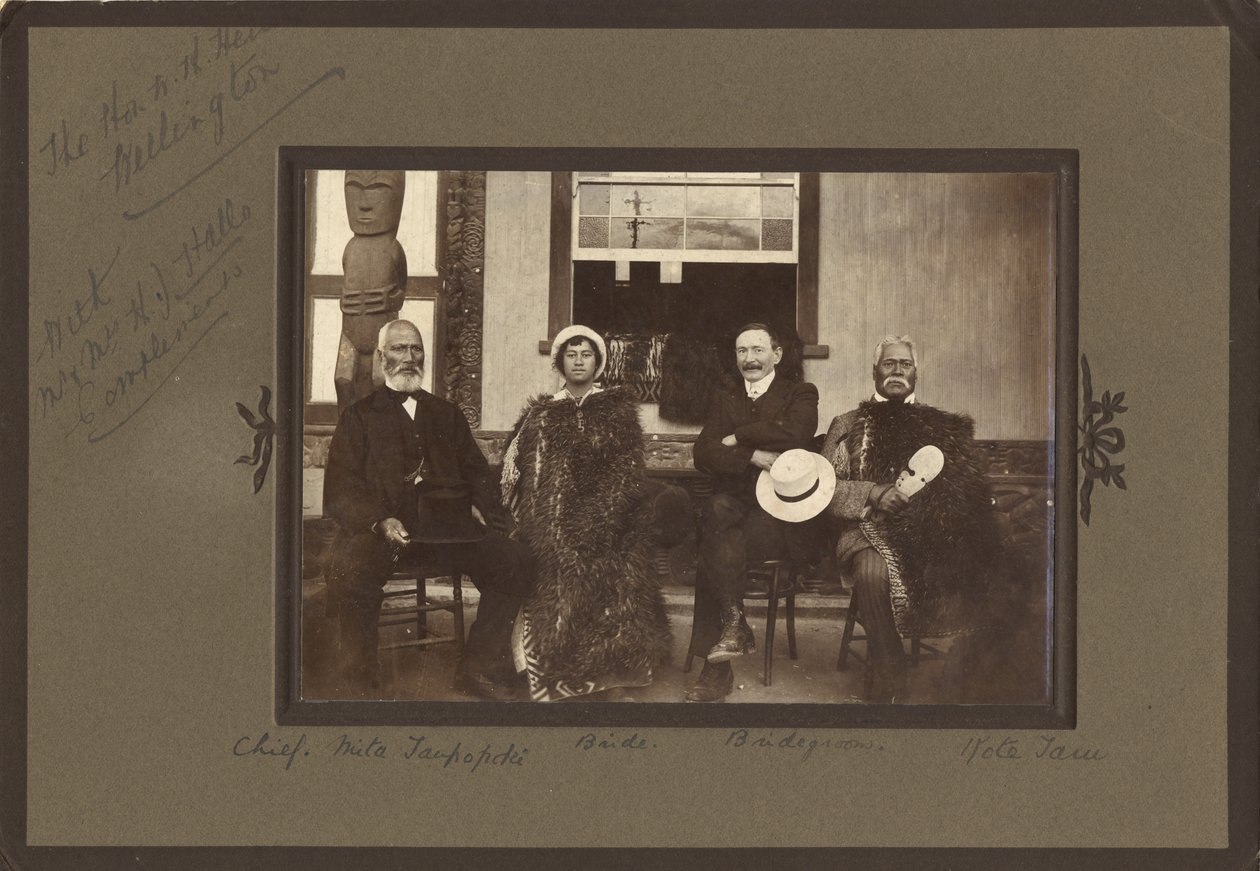 Bryllup, ca.1920 (sølvgelatineprint) af Charles Lloyd
