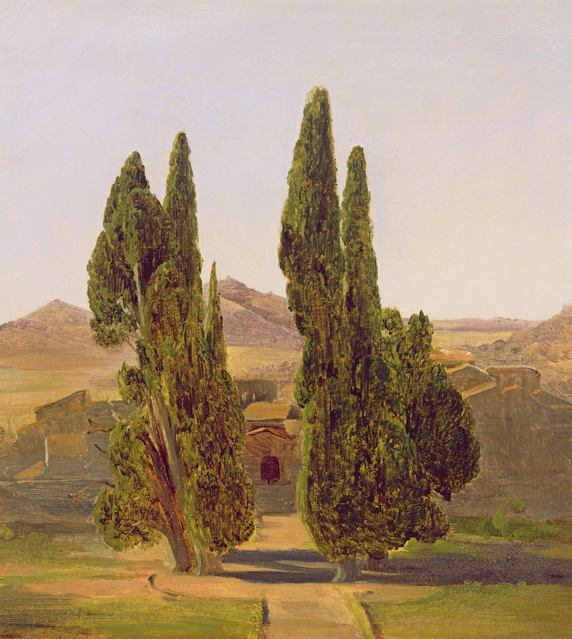 Subiaco-klosteret i Santa Scholastica af Charles Lock Eastlake