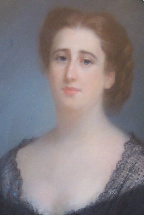 Baronesse Salomon de Rothschild af Charles Louis Gratia