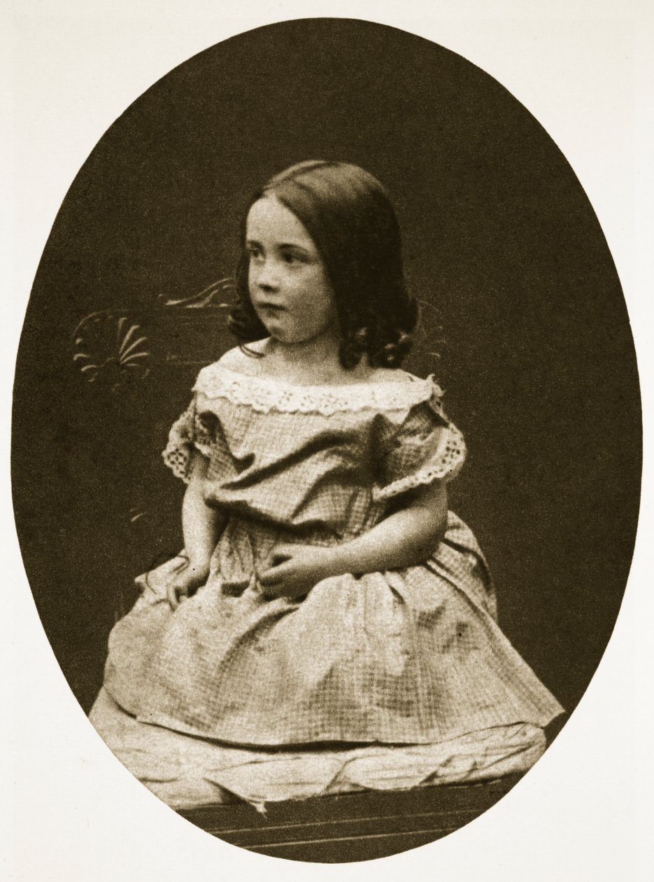 Alice Murdoch, 19. juli 1856 (sepiafoto) af Charles Lutwidge Dodgson