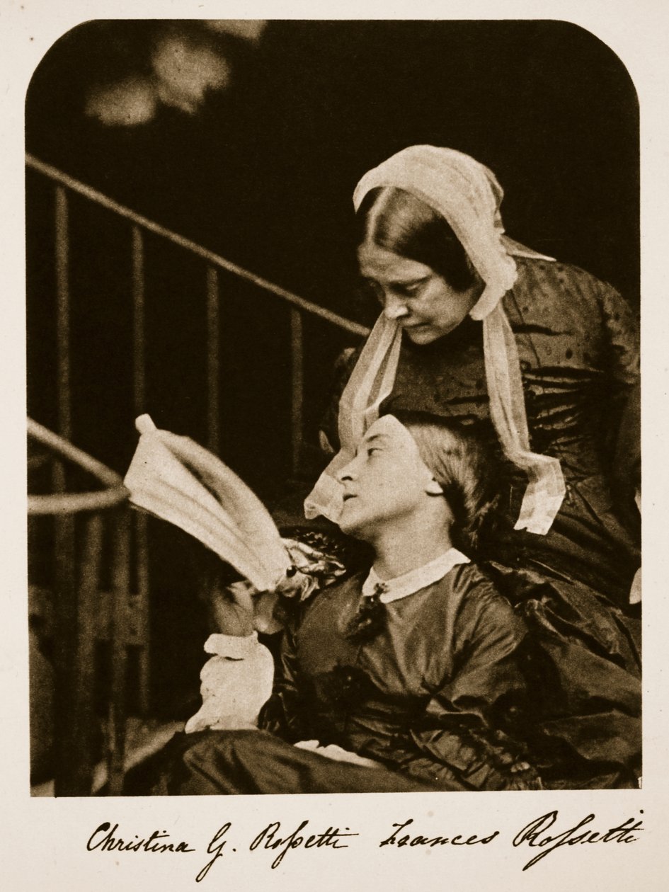 Christina Rossetti og hendes mor Frances Rossetti, 7. oktober 1863 af Charles Lutwidge Dodgson