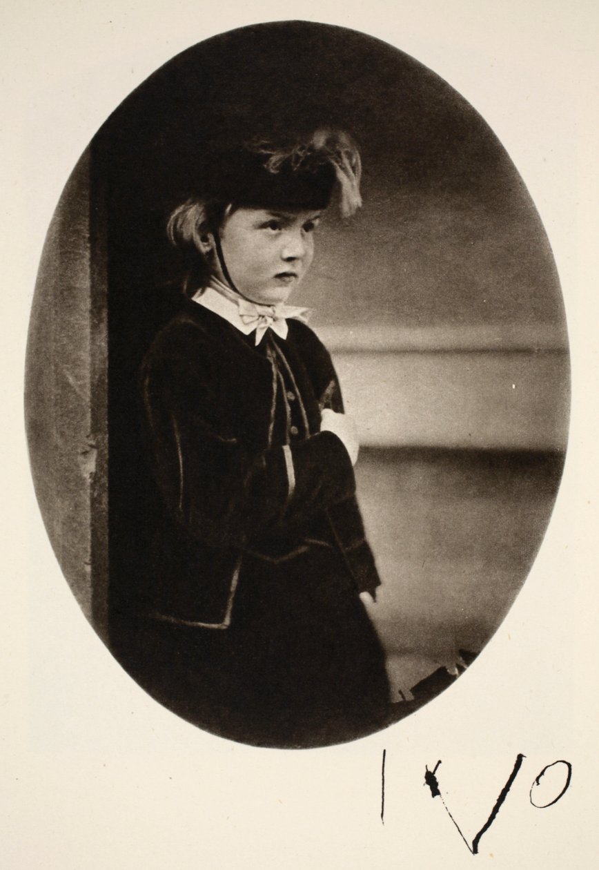 Ivo Bligh, 7. juli 1864 (sepia-foto) af Charles Lutwidge Dodgson