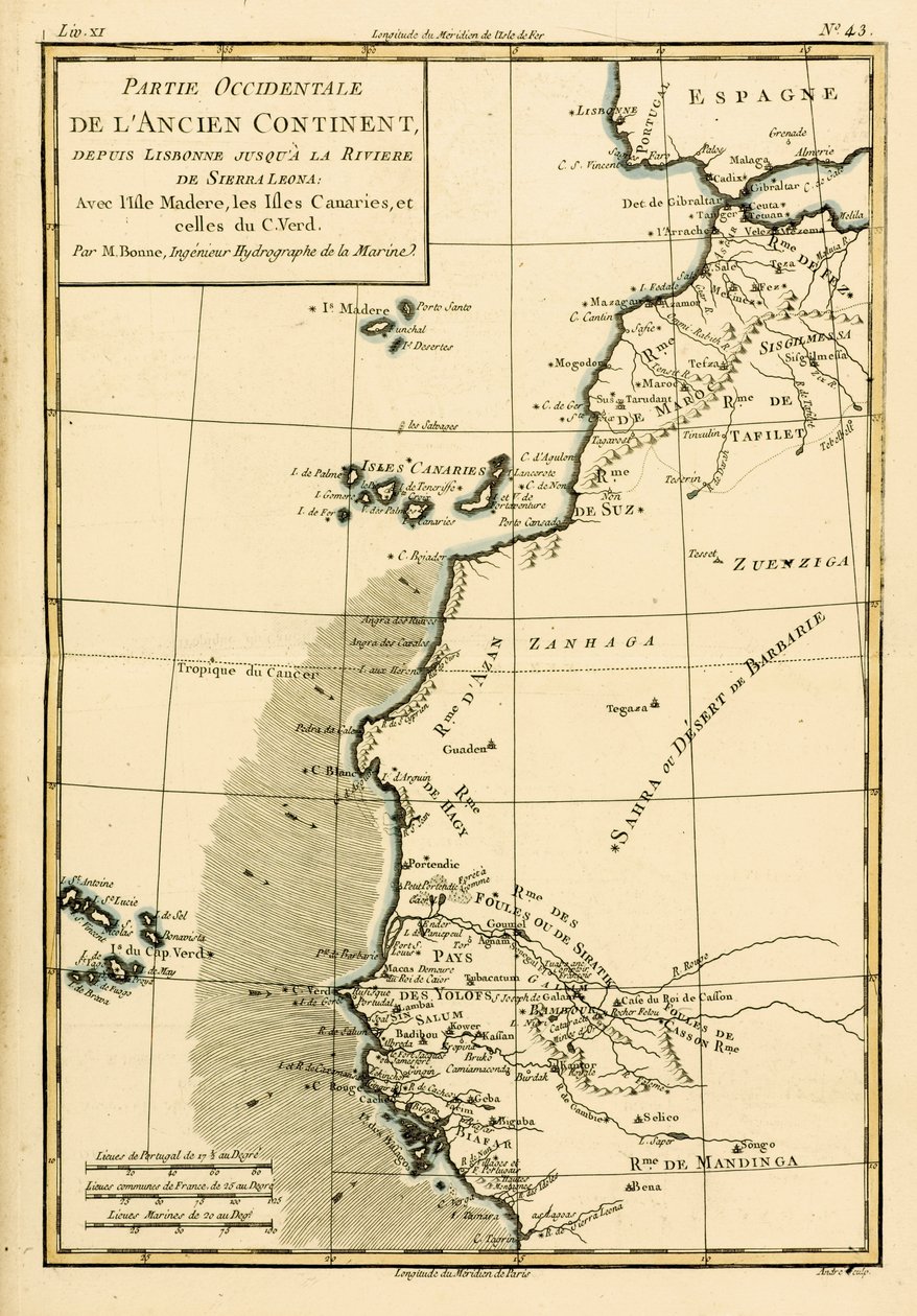 Afrikas vestkyst, fra Lissabon til Sierra Leone, fra 
