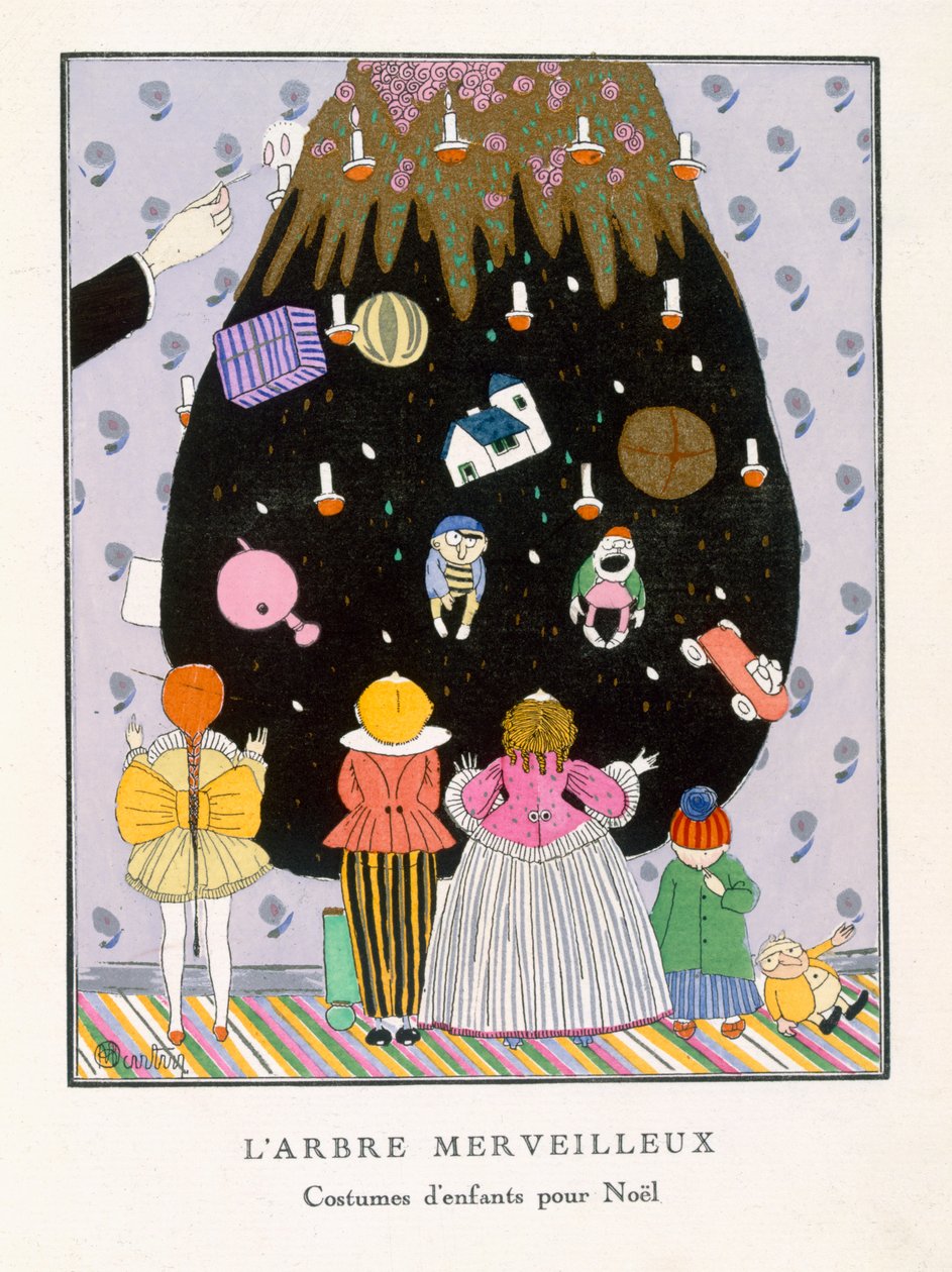The Marvelous Tree, børnemode til jul, tallerken III fra 