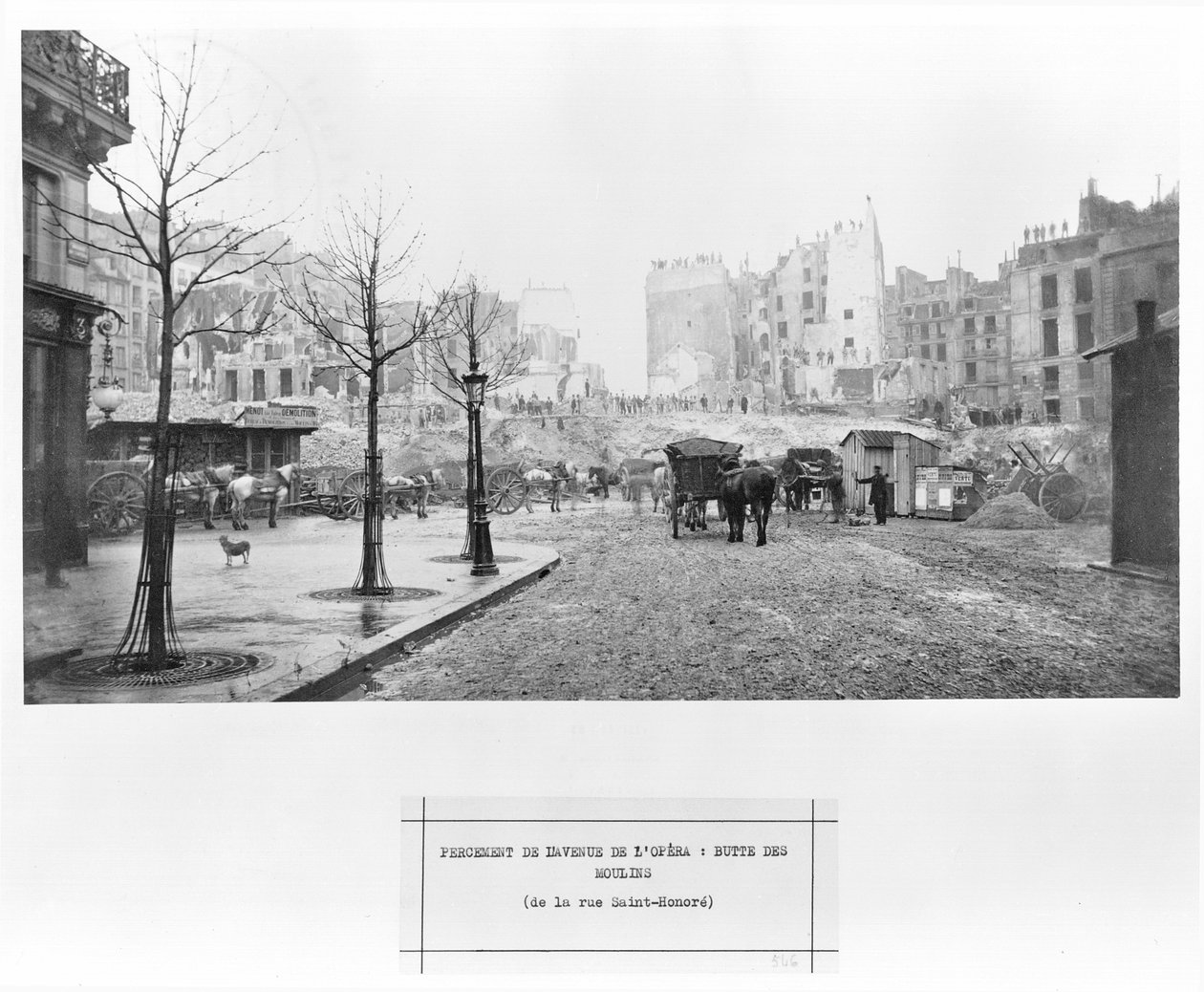 Bygningen af Avenue de l