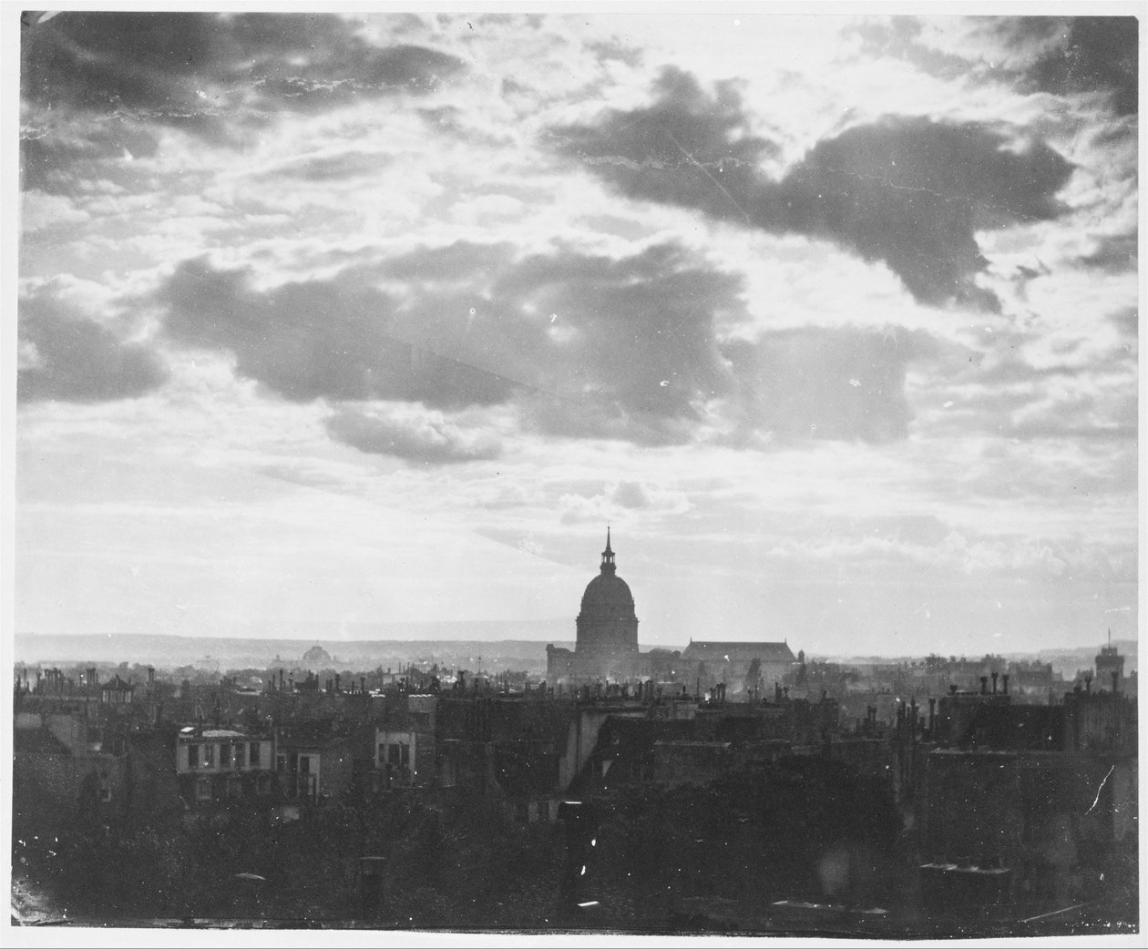 Cloud Study over Paris af Charles Marville