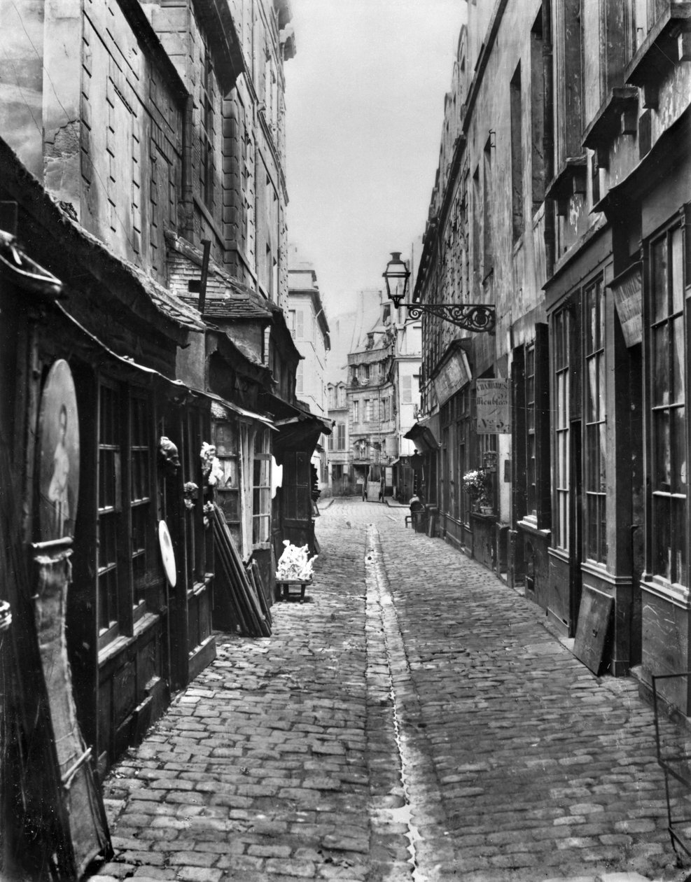 Passage de la Petite Boucherie (fra rue Gozlin) af Charles Marville