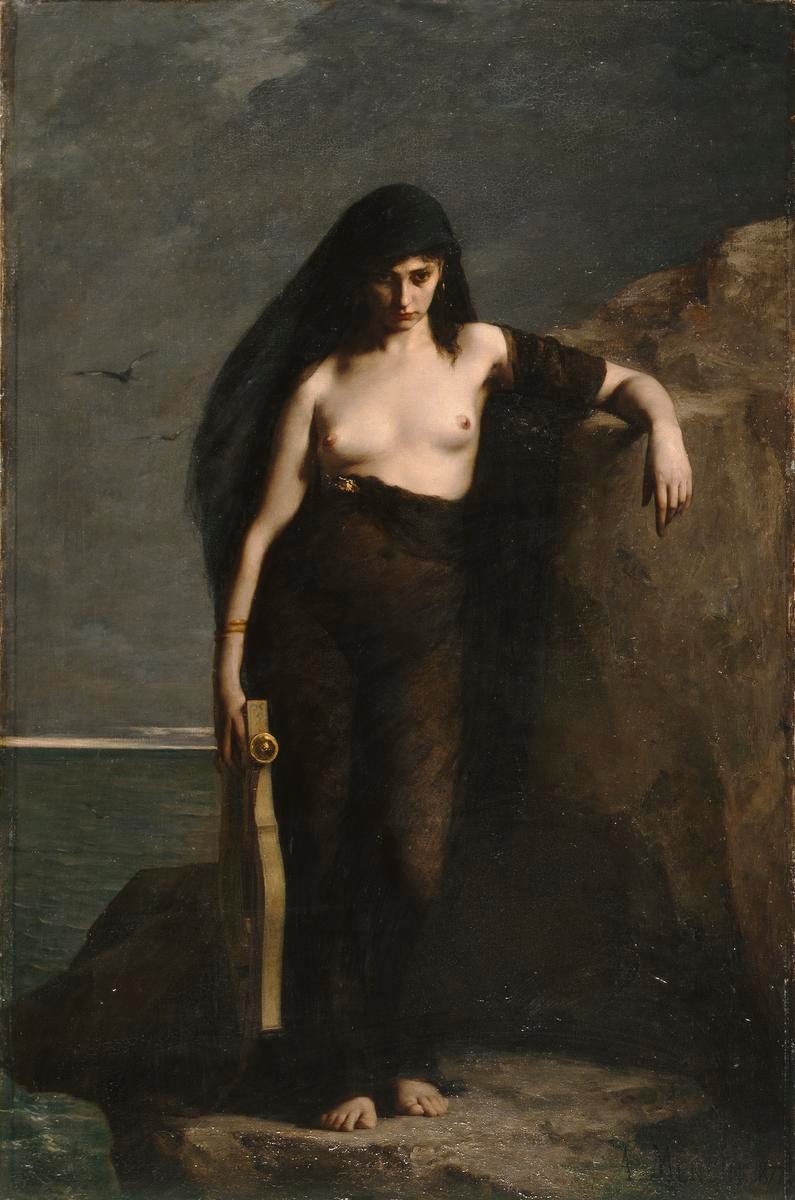 Sappho af Charles Mengin