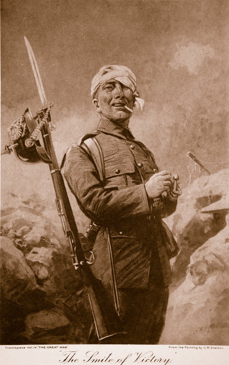 Sejrens smil, 1914-19 af Charles Mills Sheldon