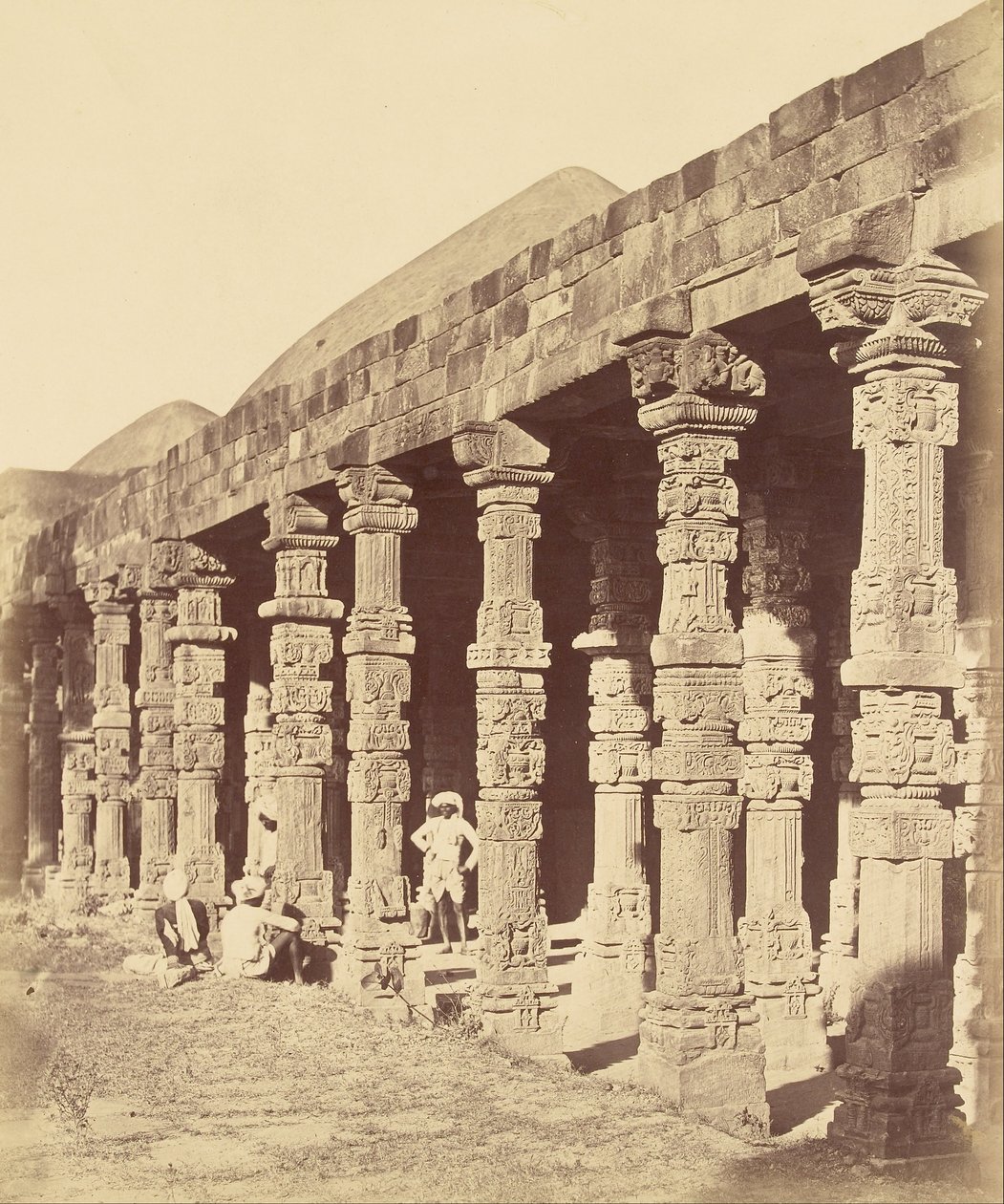 Udsigt over Tughlaqabad Fort af Charles Moravia