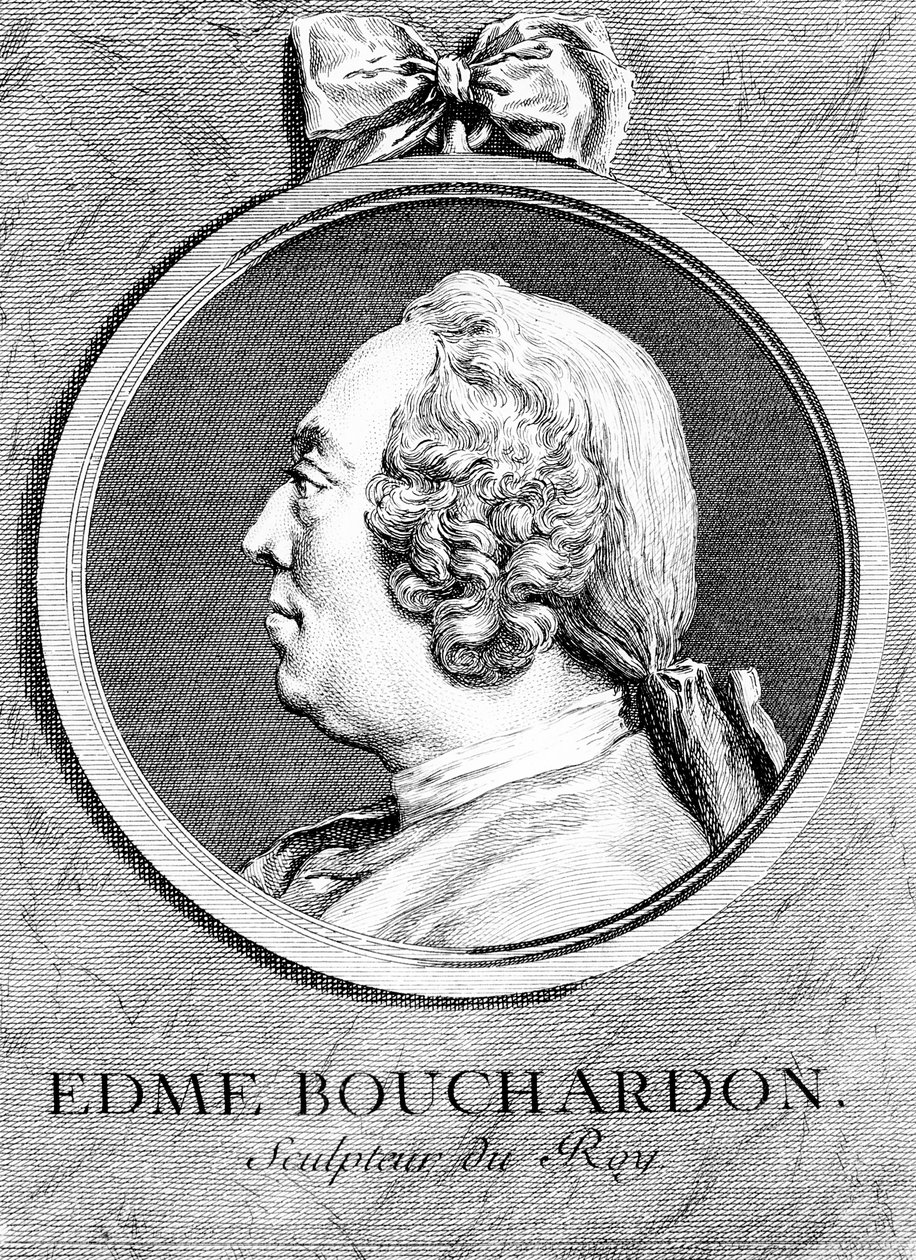Edme Bouchardon af Charles Nicolas II Cochin
