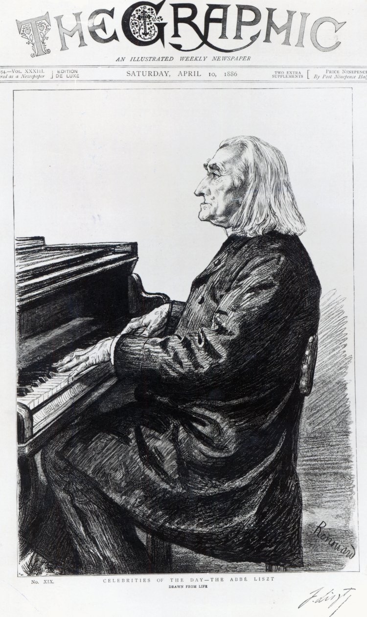 Franz Liszt, cover af 