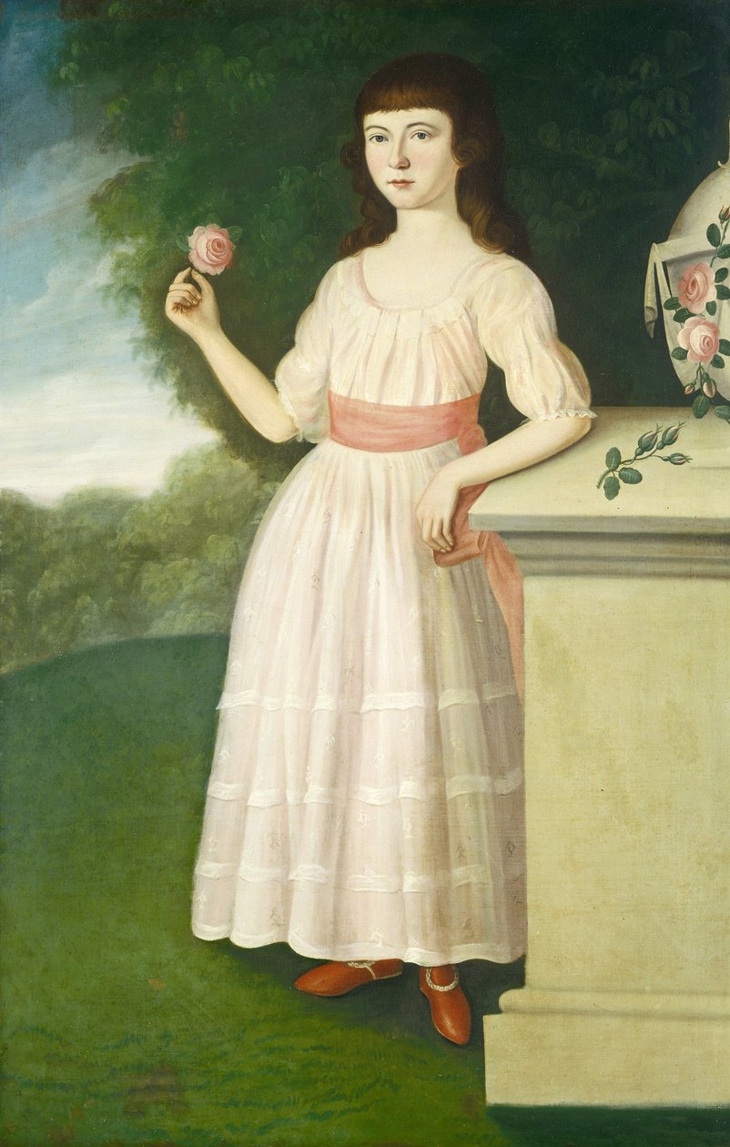 Anna Maria Cumpston, ca. 1790 af Charles Peale Polk