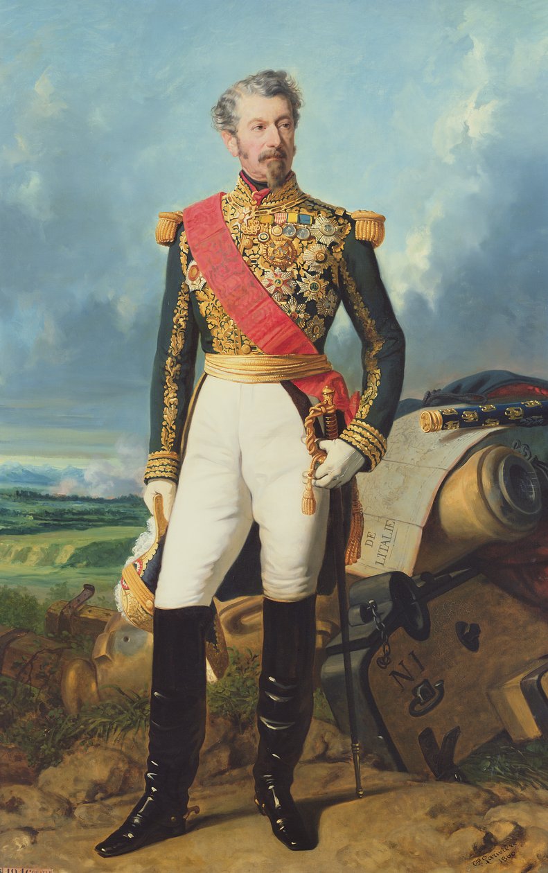Adolphe Niel (1802-69) 1860 af Charles Philippe Lariviere