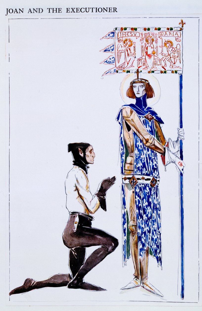 Kostumedesign til Joan and the Executioner, figurer fra 