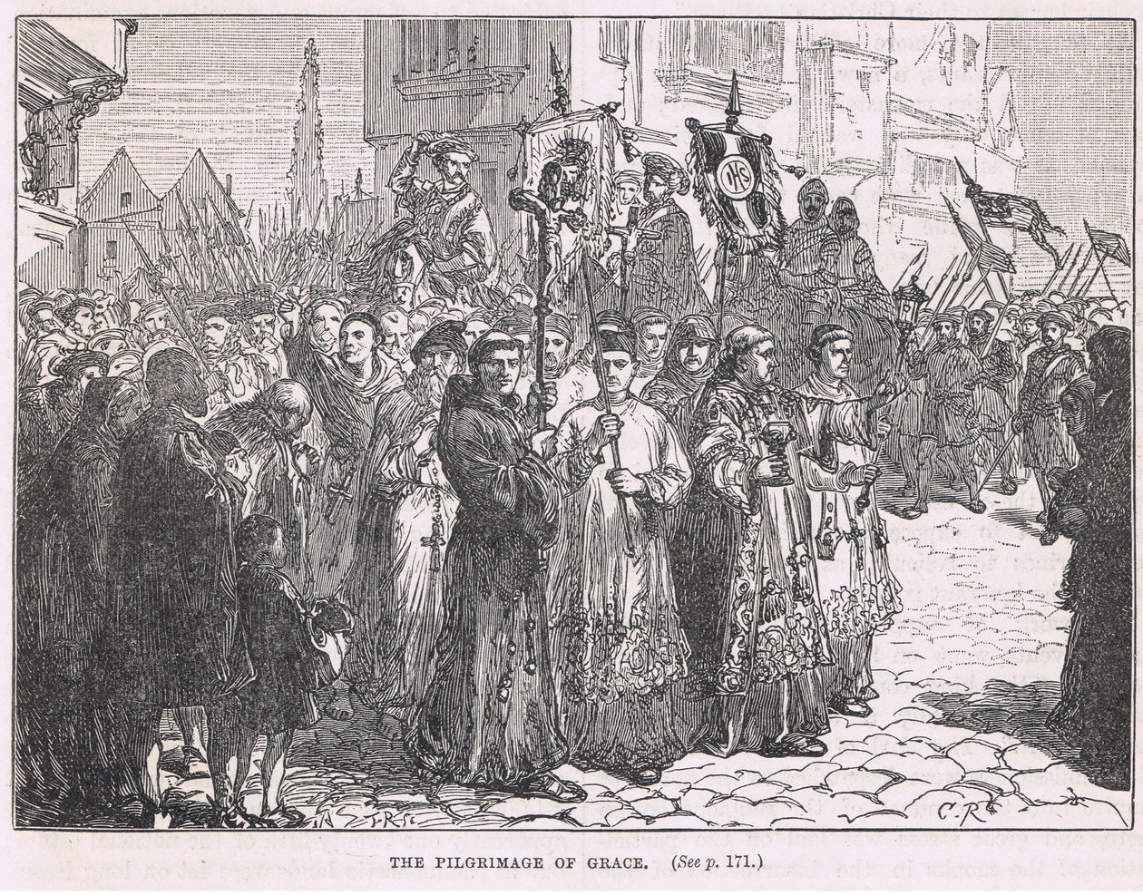 Nådens pilgrimsfærd 1537 af Charles Ricketts