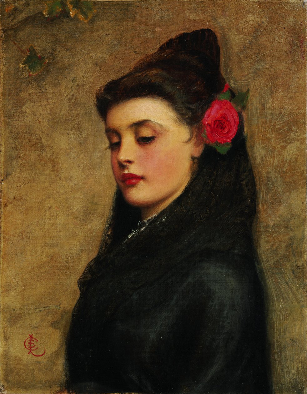 En spansk pige af Charles Sillem Lidderdale
