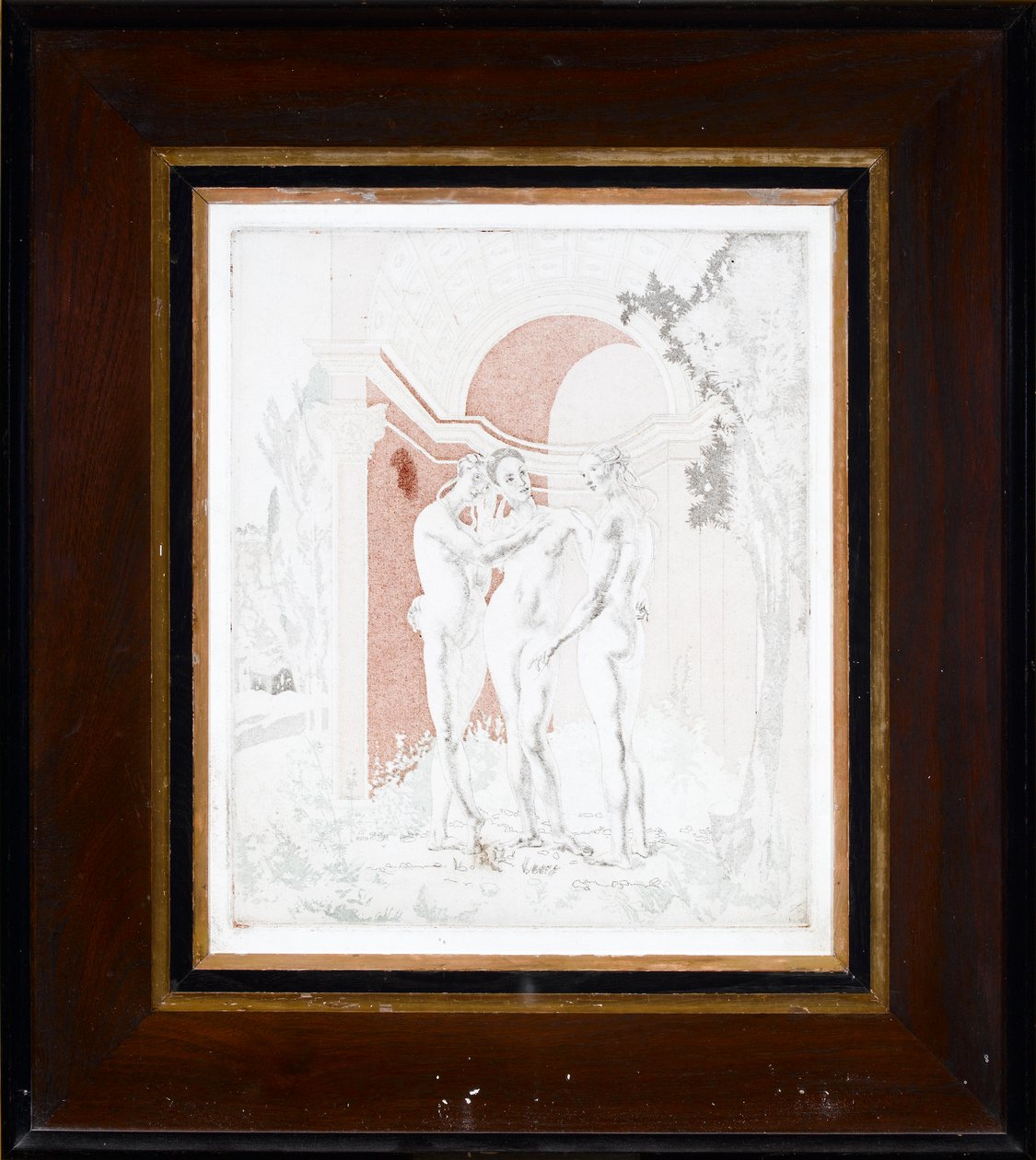 Epilog (Ref CD3), 1921-22 (gravering med akvatinte) af Charles Sims