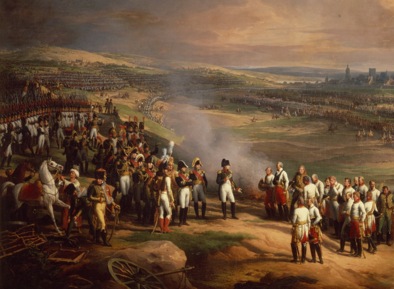 Overgivelsen af Ulm, 20. oktober 1805, 1815 (detalje af 28335) af Charles Thevenin