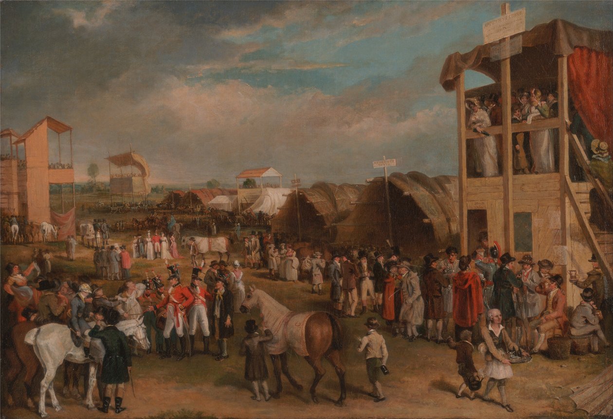 En omfattende udsigt over Oxford -løbene af Charles Yardley Turner