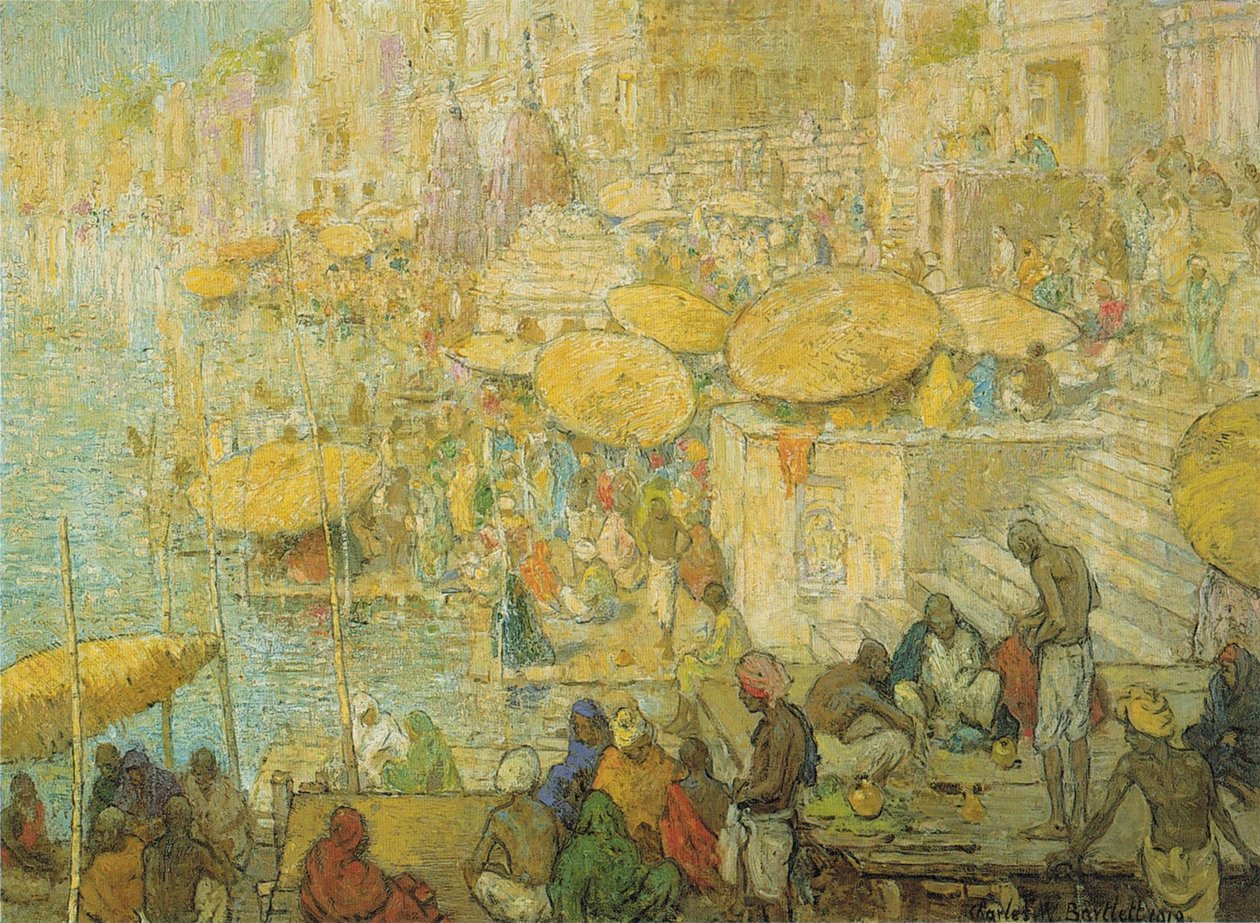 Benares nr. 1n af Charles William Bartlett