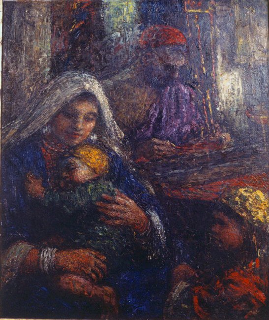 Kashmir familie af Charles William Bartlett