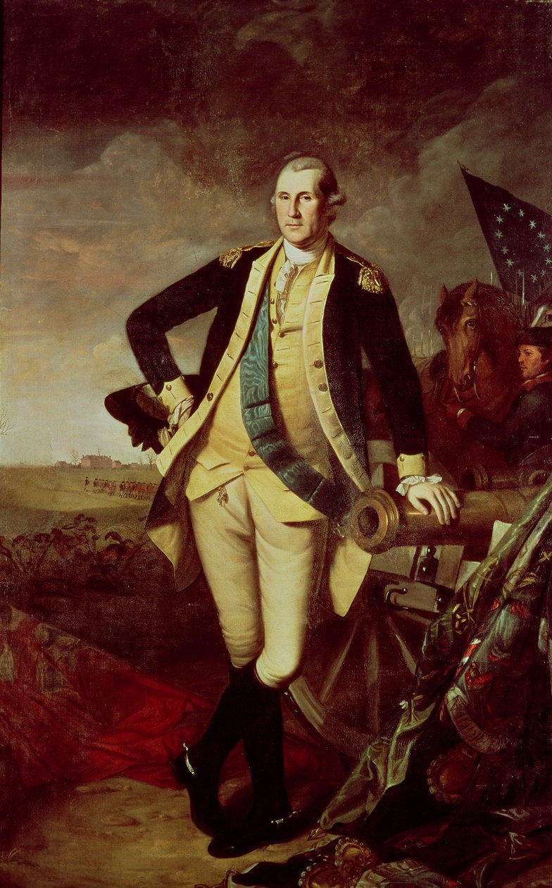 George Washington i Princeton, 1779 af Charles Willson Peale