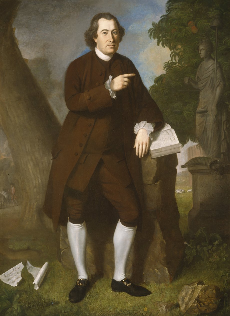 John Beale Bordley, 1770 af Charles Willson Peale