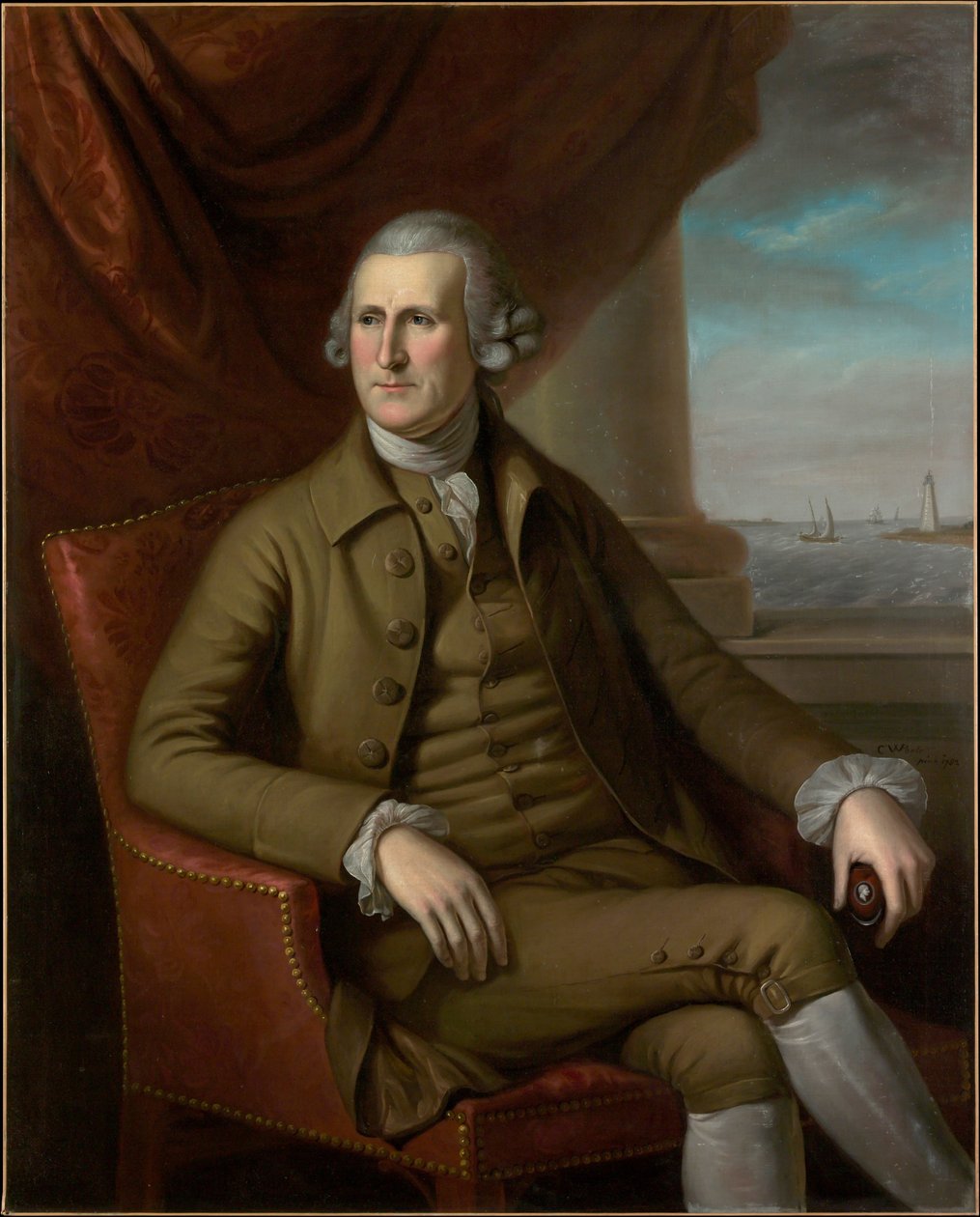 Portræt af Thomas Willing (1731-1821) af Charles Willson Peale