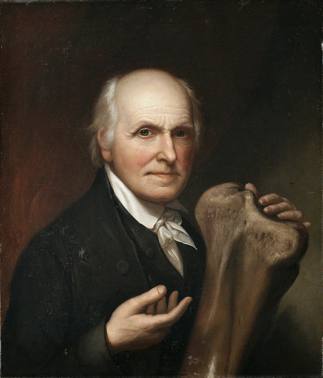 Selvportræt, 1824 af Charles Willson Peale
