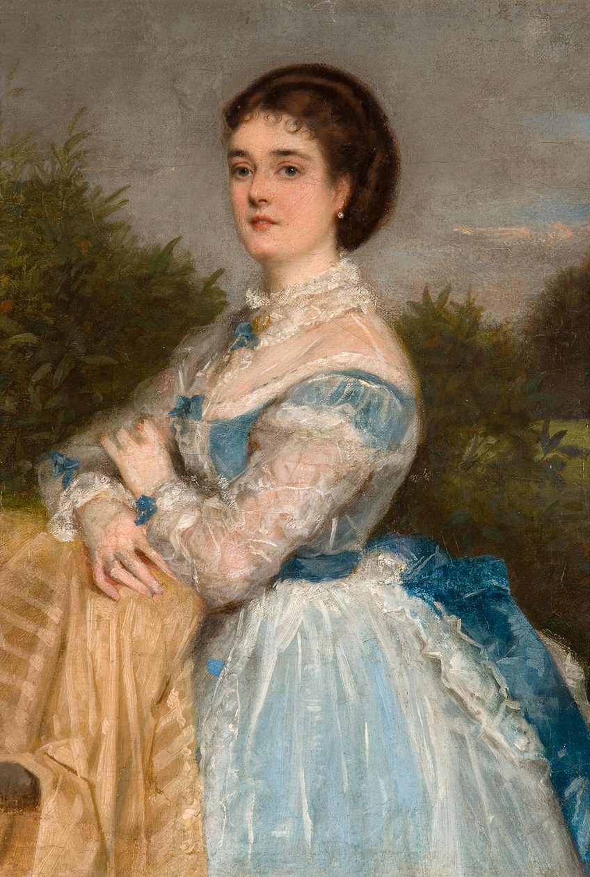 Portræt af en Dame af Charles Wynne Nicholls